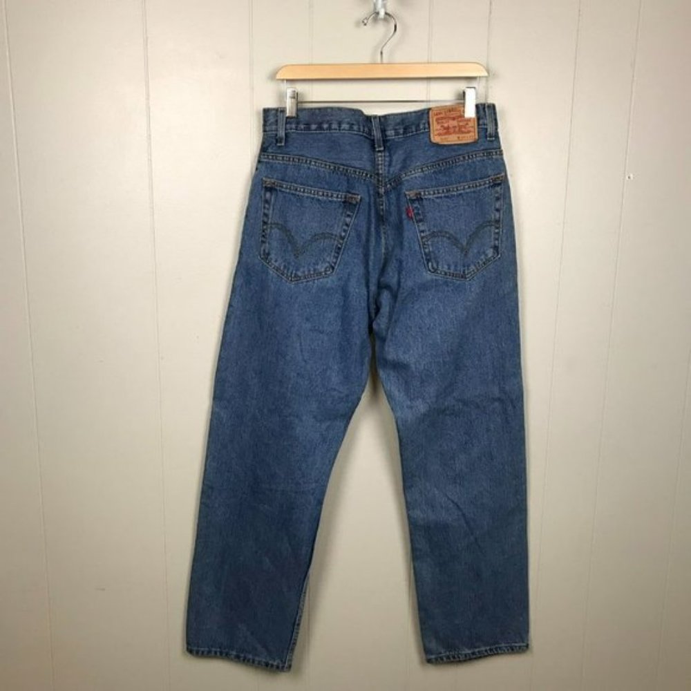 Levi's 505 Regular Fit Jeans Y2K Boyfriend High Rise High Waist Mom Jeans